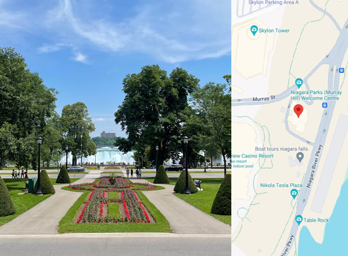 queen victoria garden Niagara Falls Canada