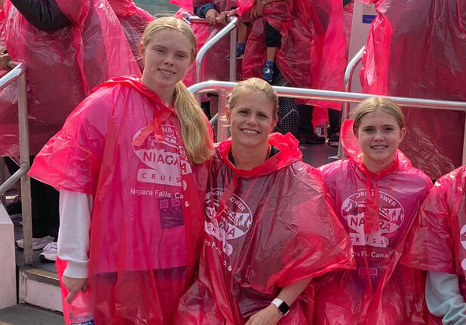 Niagara Falls tour on Mothers Day